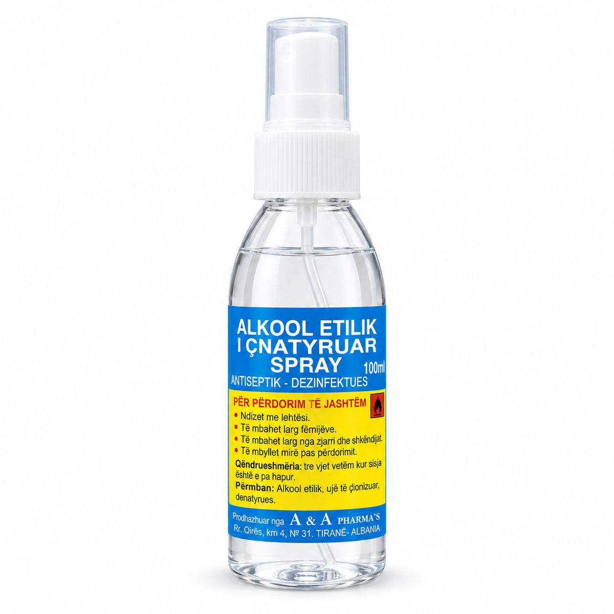 Alkool Etilik i Çnatyruar 70% - 100 ml