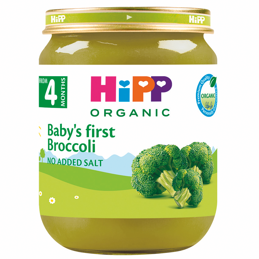 HiPP Bio – Brokoli i Parë për Foshnja (4+ muajsh) | 125 g