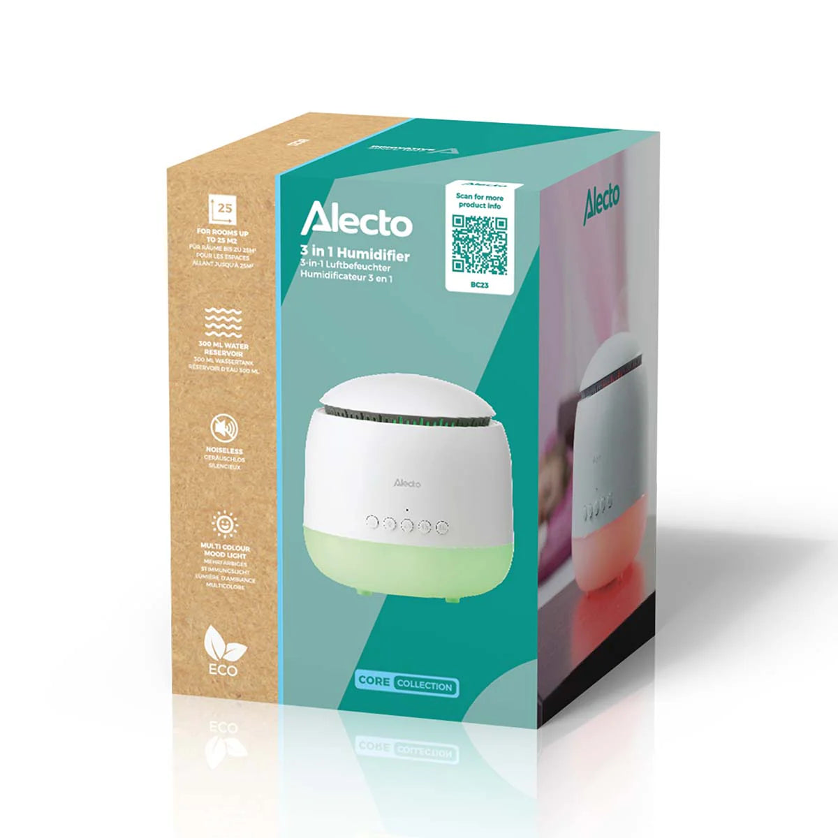 Alecto - 3in1 Humudifier (lageshtues ajri)