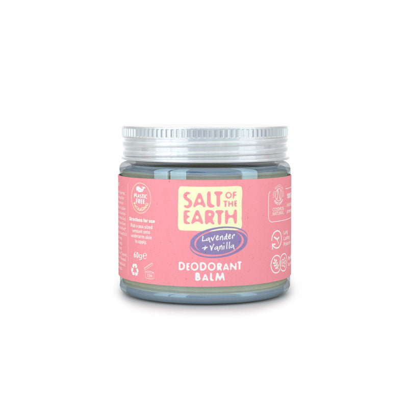 Salt Of The Earth Natural Deodorant Balm – Lavander + Vanilla