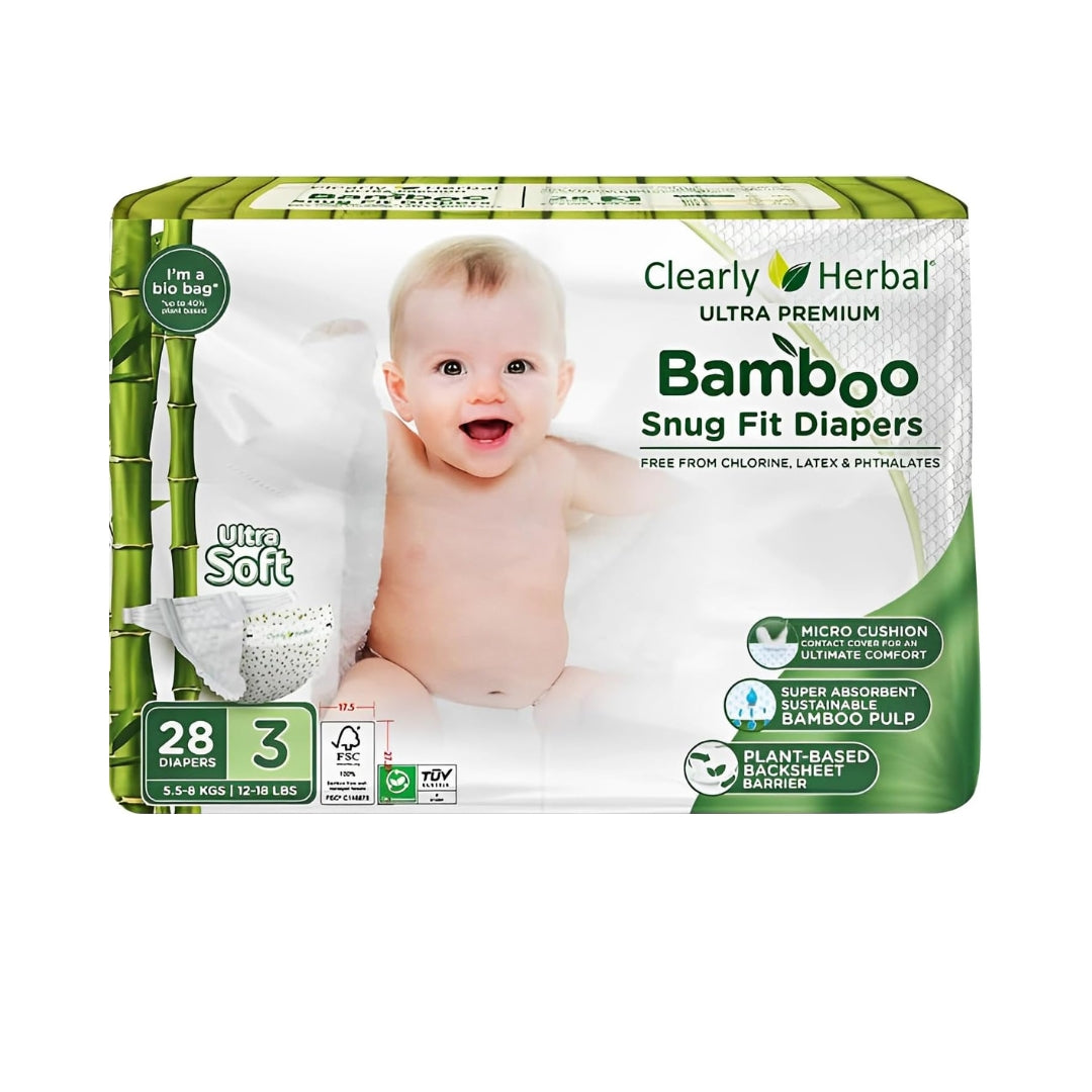 Bamboo herbal– pelena organike per bebe prej bambuje