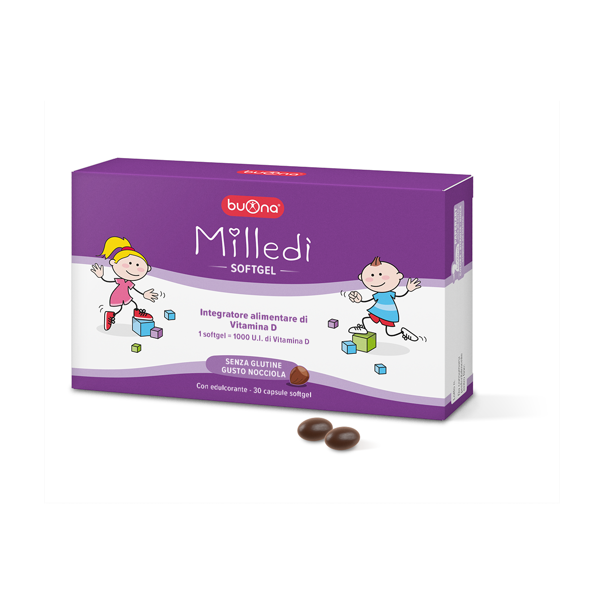 BuonaMilledi Vitaminë D 3+