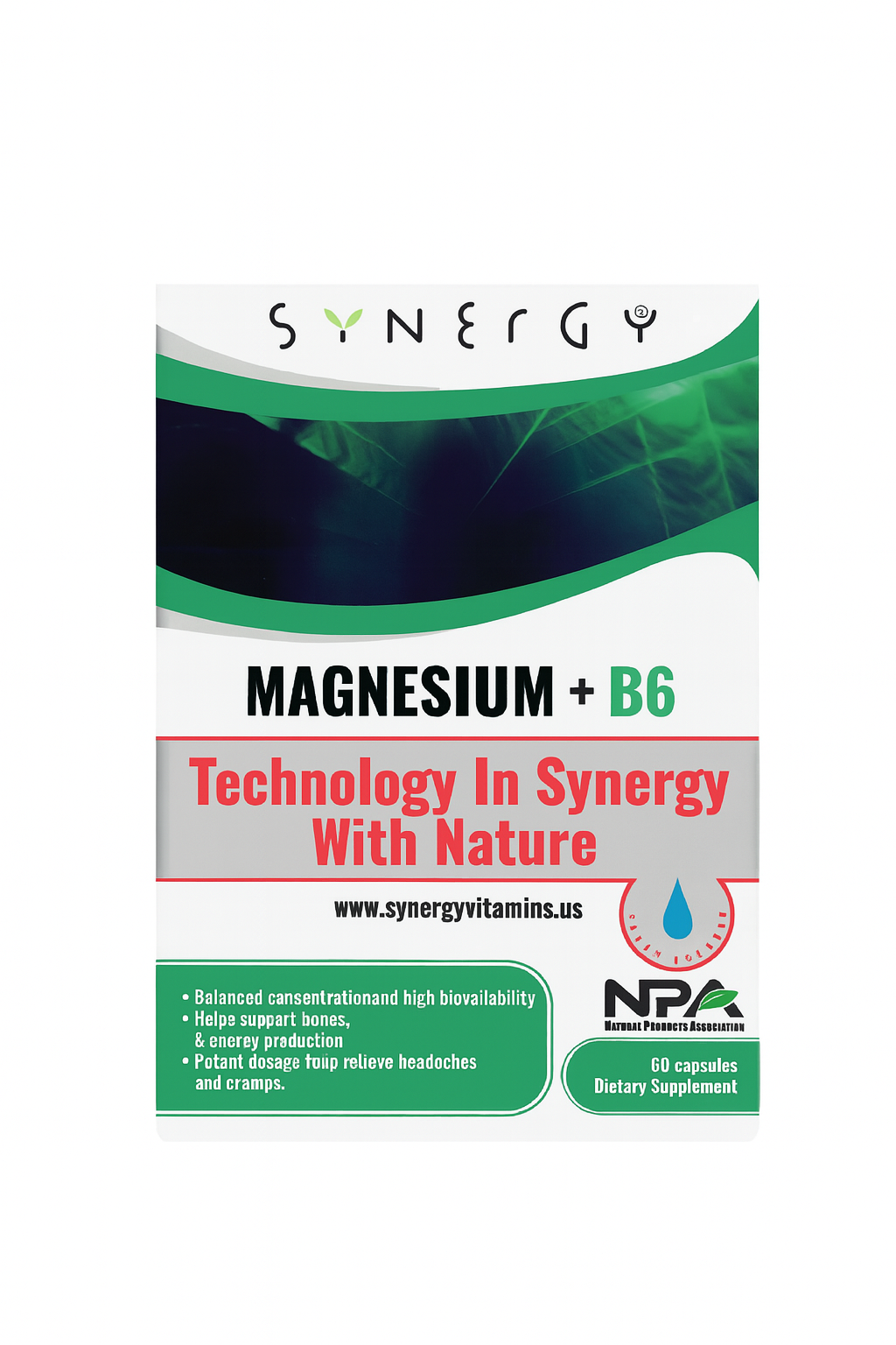 Synergy - Magnezium + B6