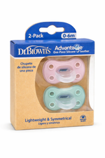 Dr. Brown’s -Advantage One-Piece Silicone Soother 0–6m (paketim me 2 cope)