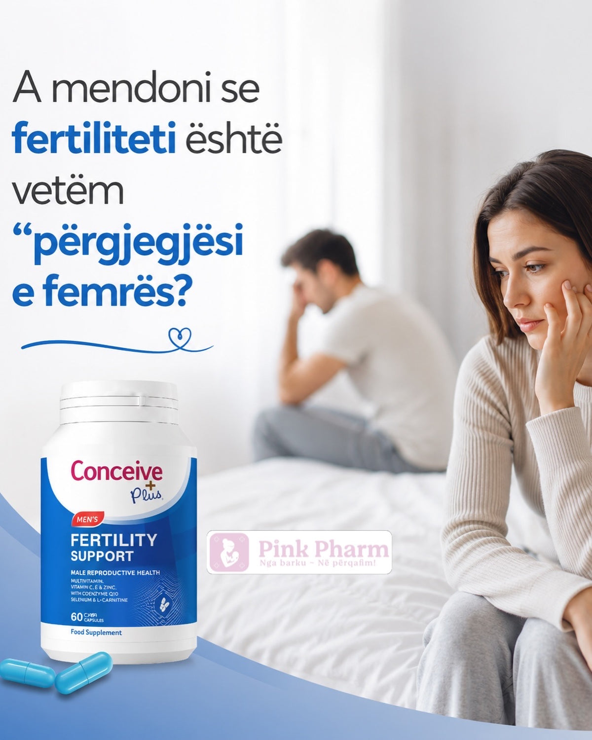 CONCEIVE PLUS - Women’s / Man's Fertility Support