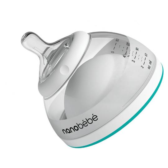 Nanobebe-Breastmilk Bottle 0m+, 150ml Green