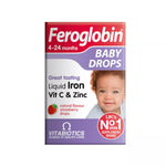 Feroglobin Baby Drops 4–24 muajsh (Iron, Vit C & Zinc)