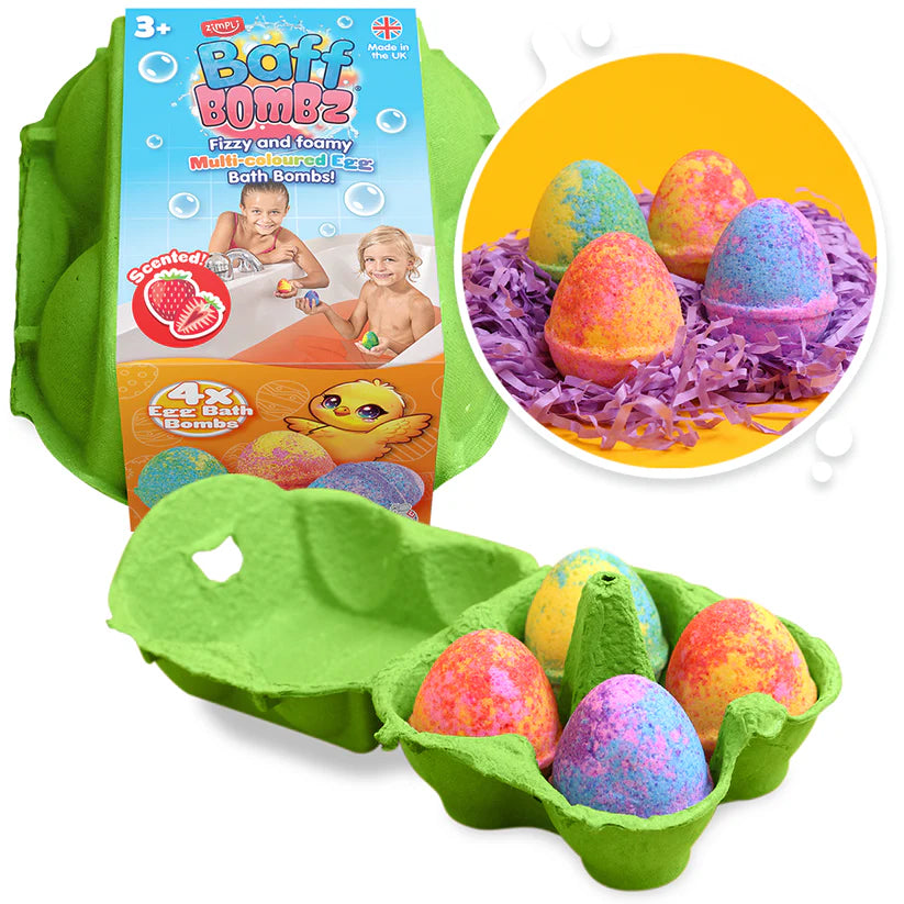 Zimpli - Fizzy Egg Baff Bombz ( 4 pack )
