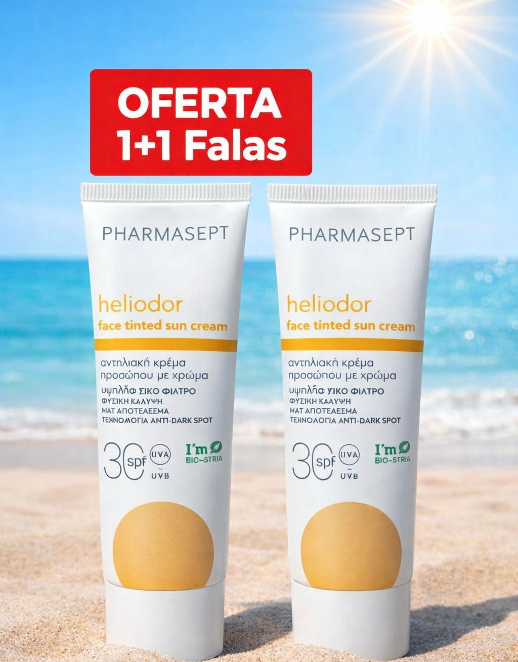 Pharmasept – Tinted Face Sun Cream (SPF 30)