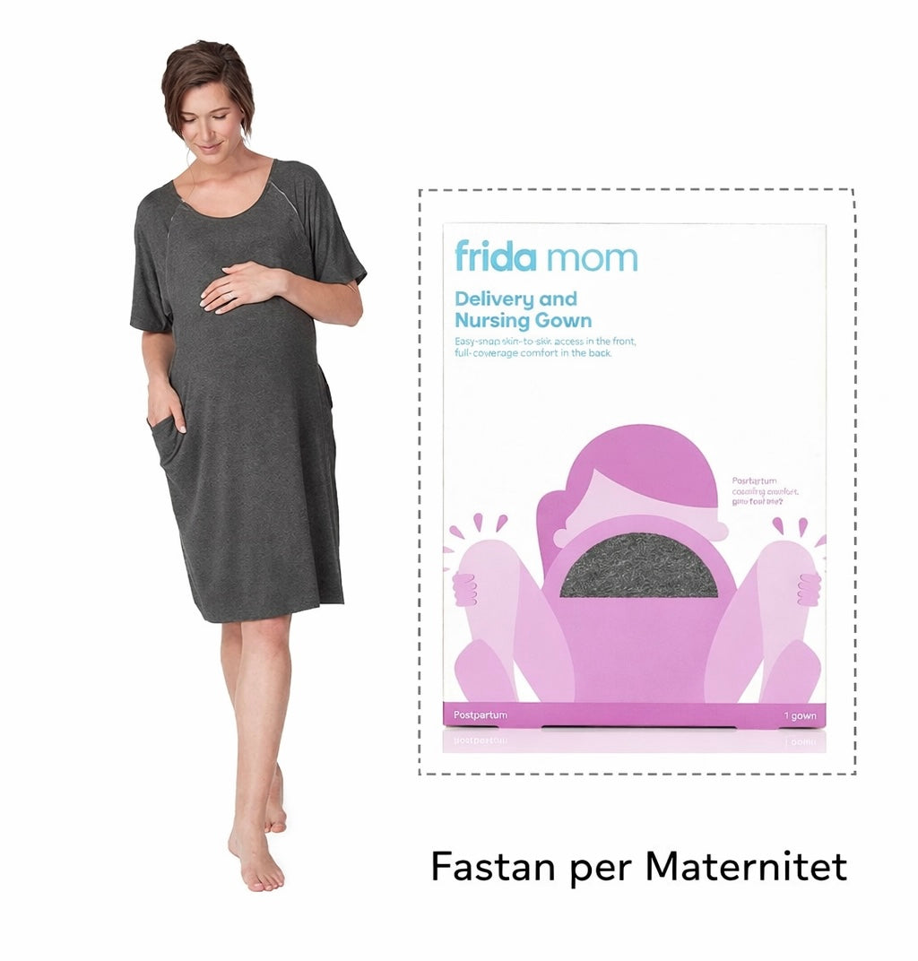 Frida Mom delivery and nursing gown ( kemishe per lindje/ gjidhenie)