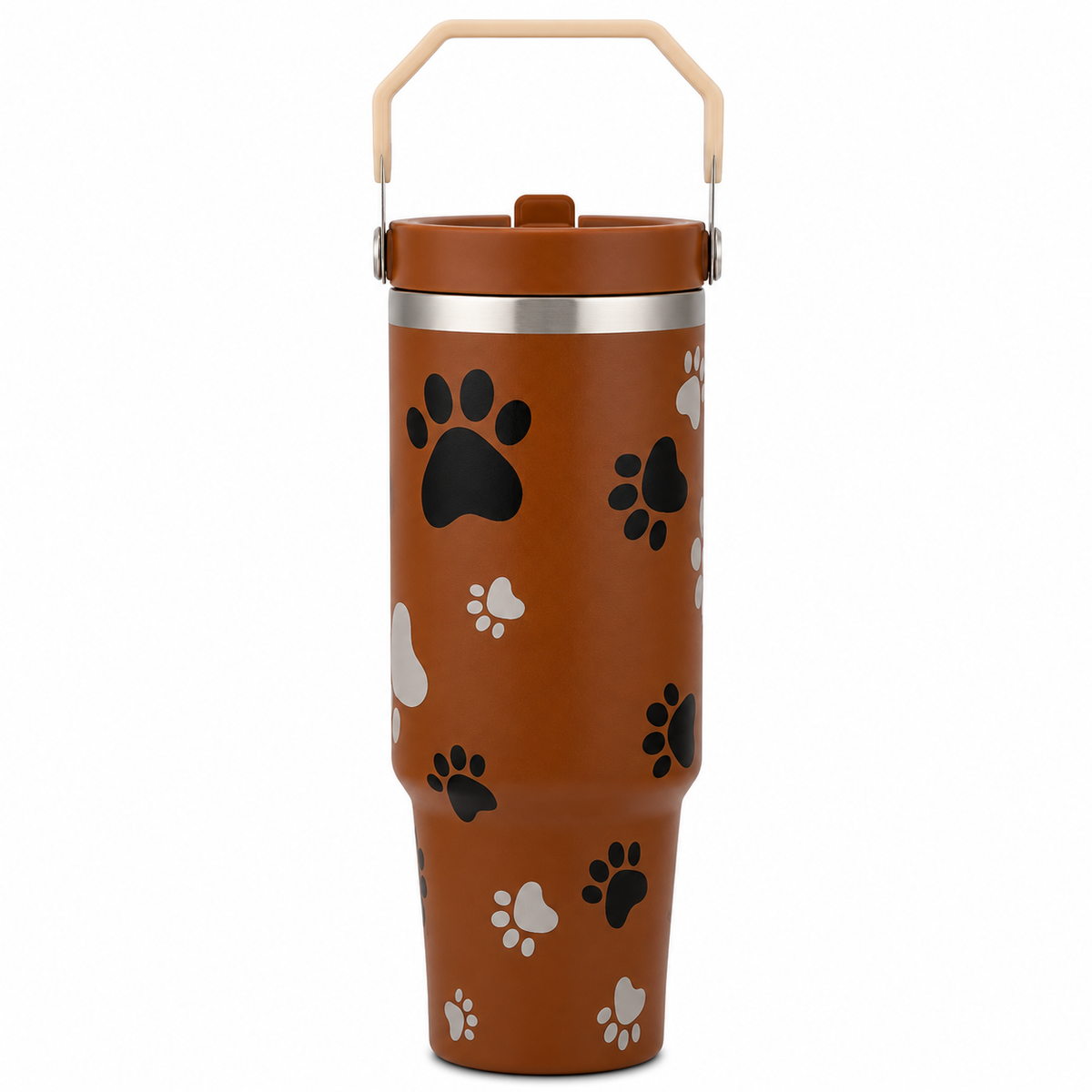 NAVA We Care - Termus inox me pipe te integruar dhe doreze mbajtese 900 ml