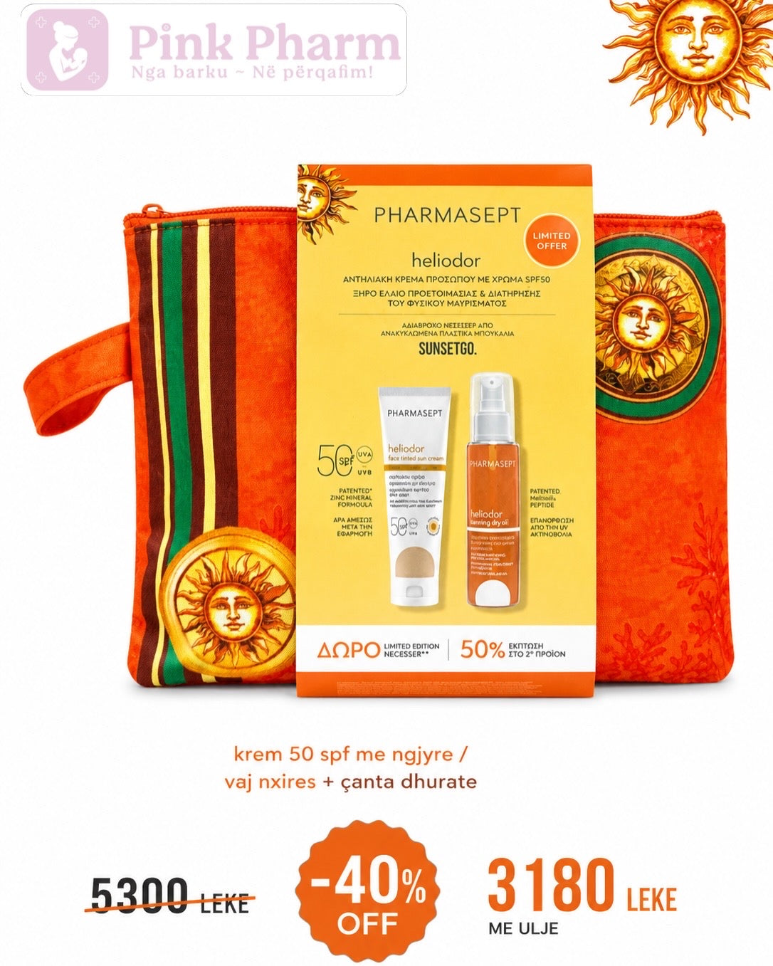 Pharmasept Heliodor Face Sun Cream Sunsetgo