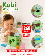 Loder edukative per zhvillimin motorik te femijeve ( kubi silikon per dhurate)