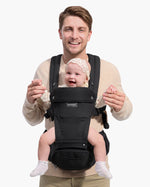 Momcozy - 2 in 1 Hip Seat Baby Carrier (kangur per bebe 0-12 muaj)