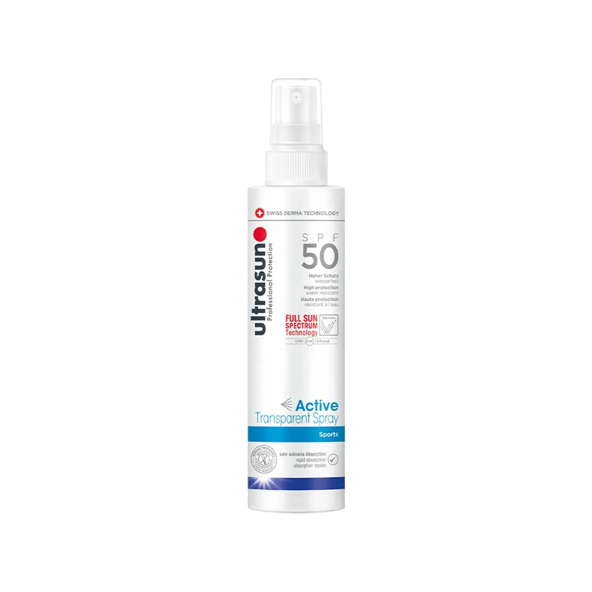 Ultrasun - Active Transparent Spray SPF 50+