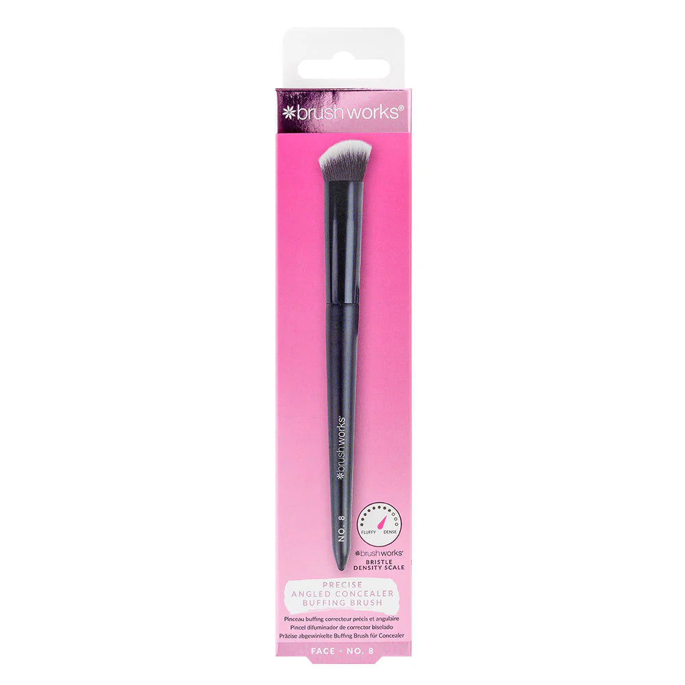 Brushworks - No. 8 Precise Angled Concealer Buffing Brush