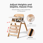Momcozy - Dinerpal Baby High Chair 5in1 ( karrige ushqimi )