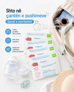 Babyono - Microwave Steam Sterilizer Bags (qese sterilizimi per mikrovale)