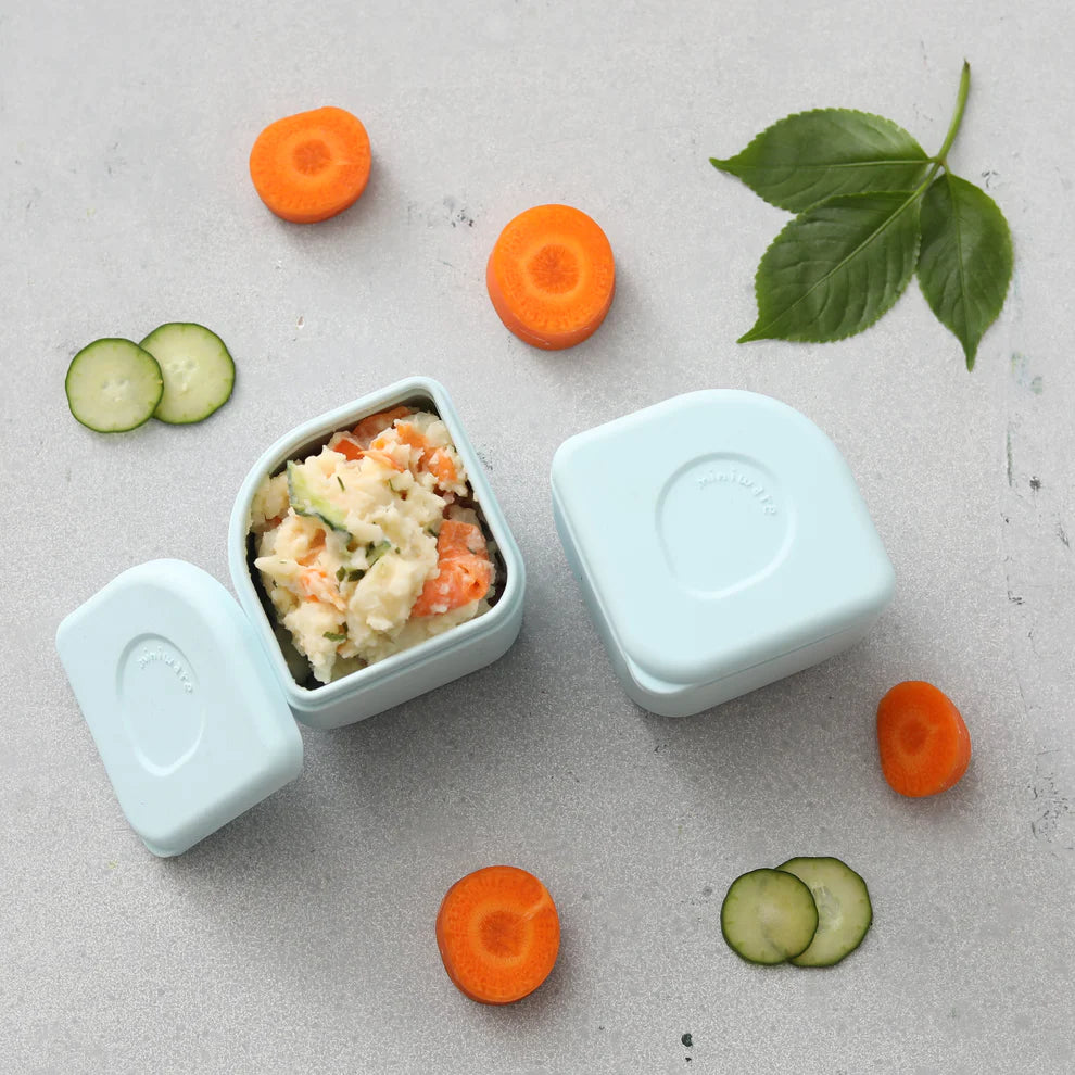 Sili pods - Pako me 2 kuti-tasë të vegjël 2 (Aqua) Miniware