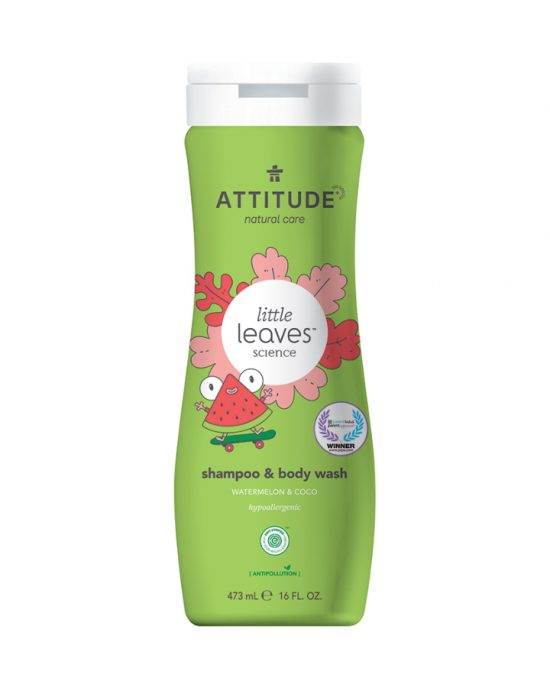 Attitude- KIDS 2IN1 SHAMPOO WATERMELON & COCO
