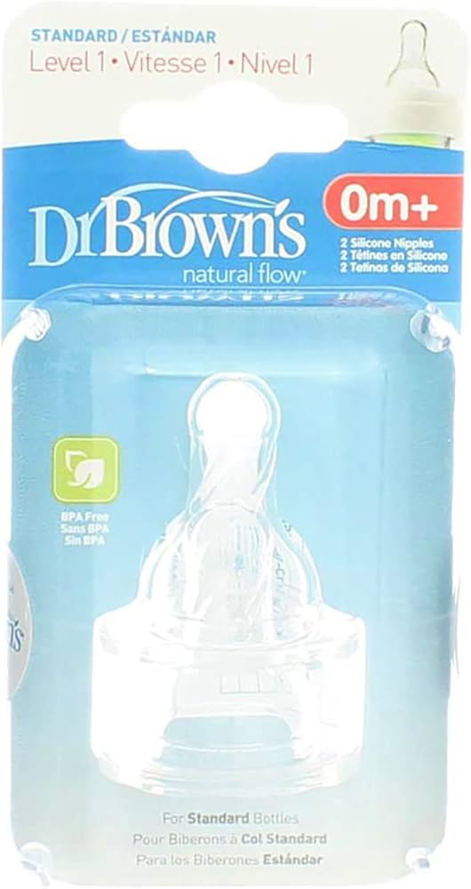 Koka 0m+ silikoni per shishet Dr.Brown’s me gryke te ngushte