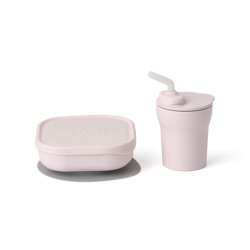 Sip & Snack (Cotton Candy/Cotton Candy) Miniware