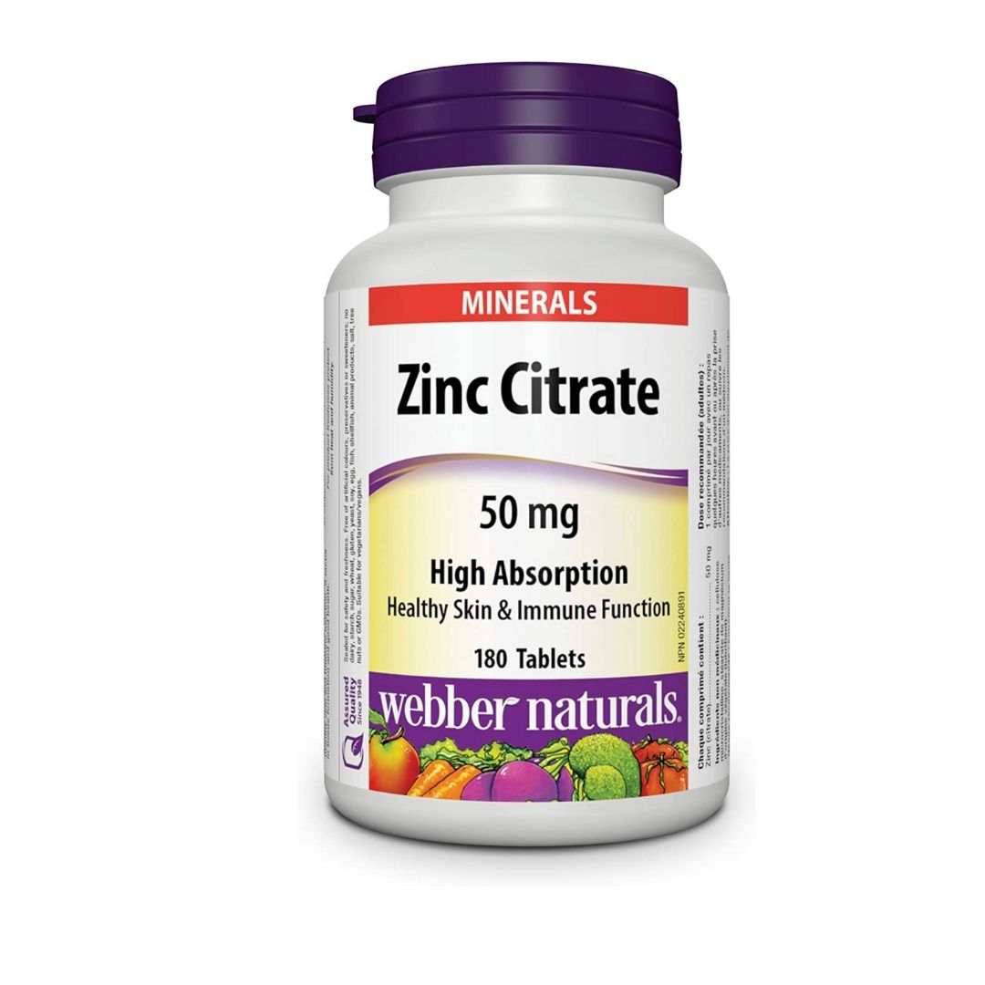 Minéraux Citrate de Zinc