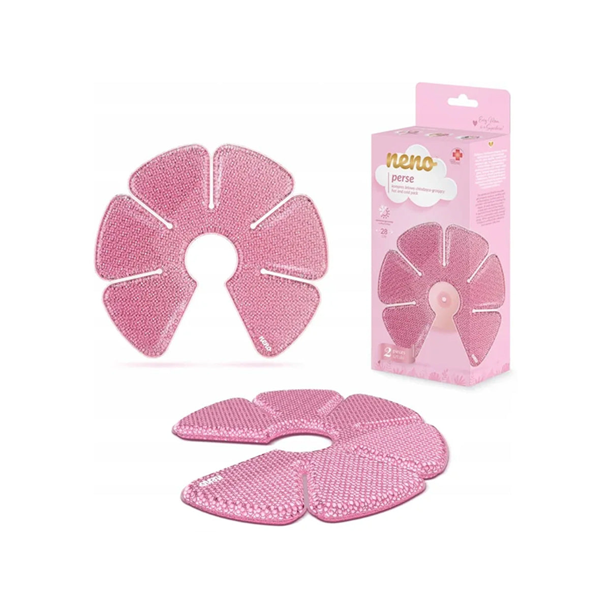 NENO PERSE – kompresa ngrohëse, ftohëse për gjirin, 2 cop