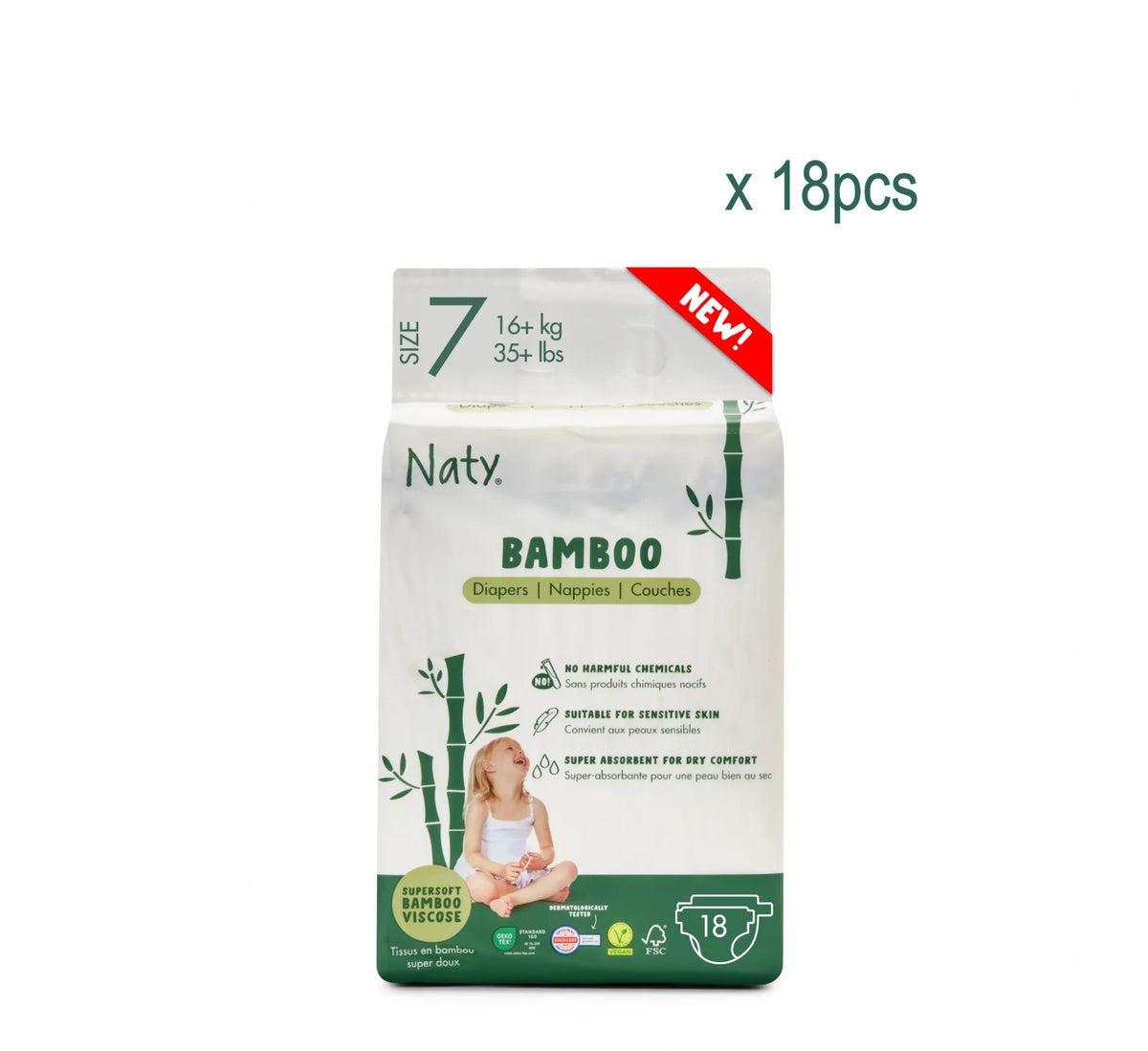 Naty Bamboo – Pelena nga Fibra Bambu
