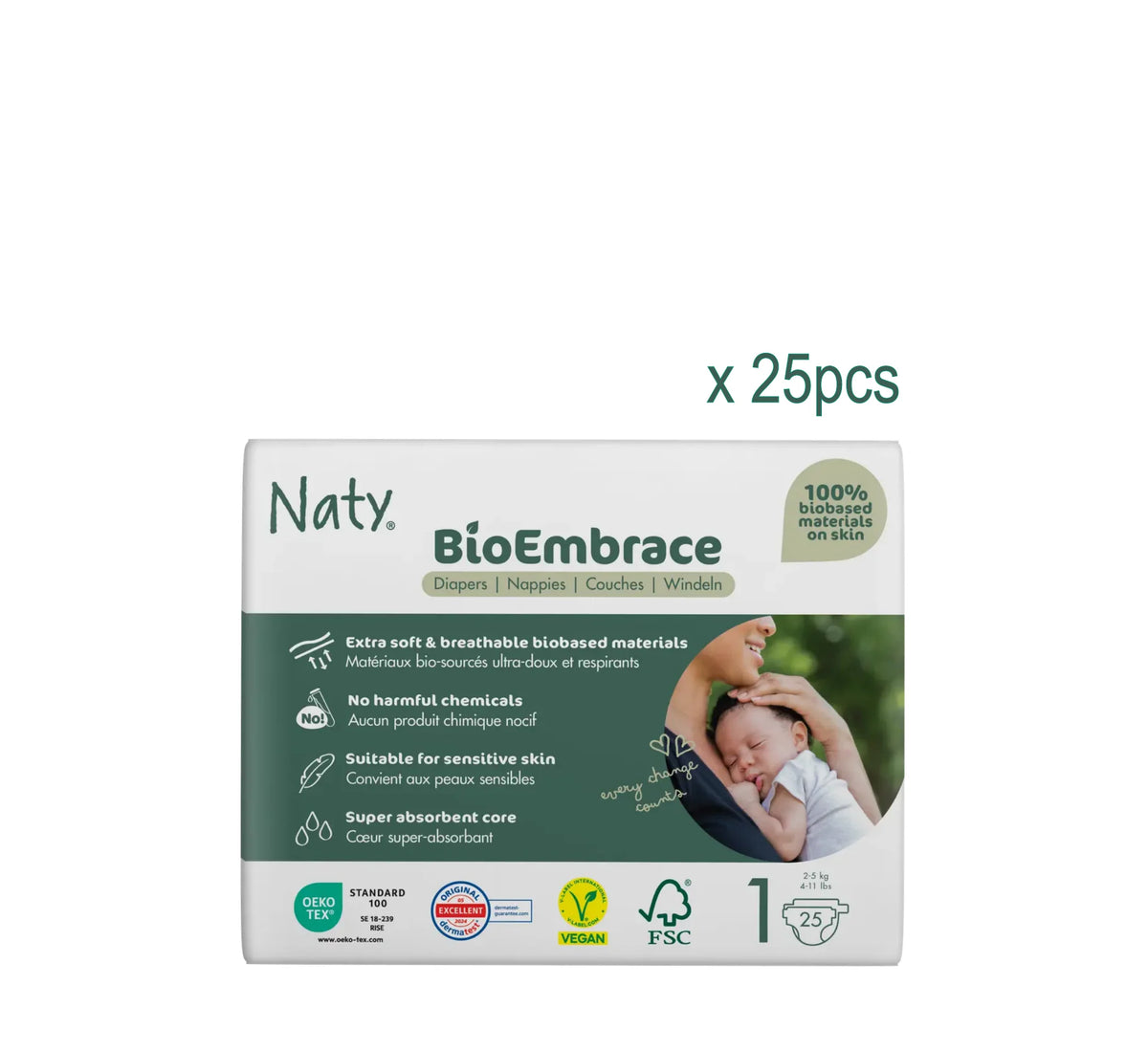 Naty BioEmbrace – Pelena Ekologjike