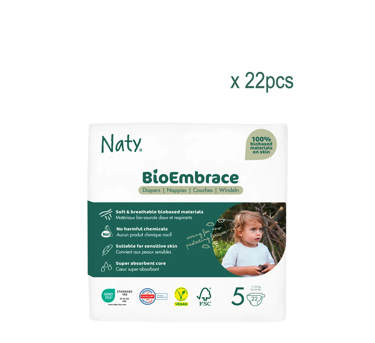 Naty BioEmbrace – Pelena Ekologjike