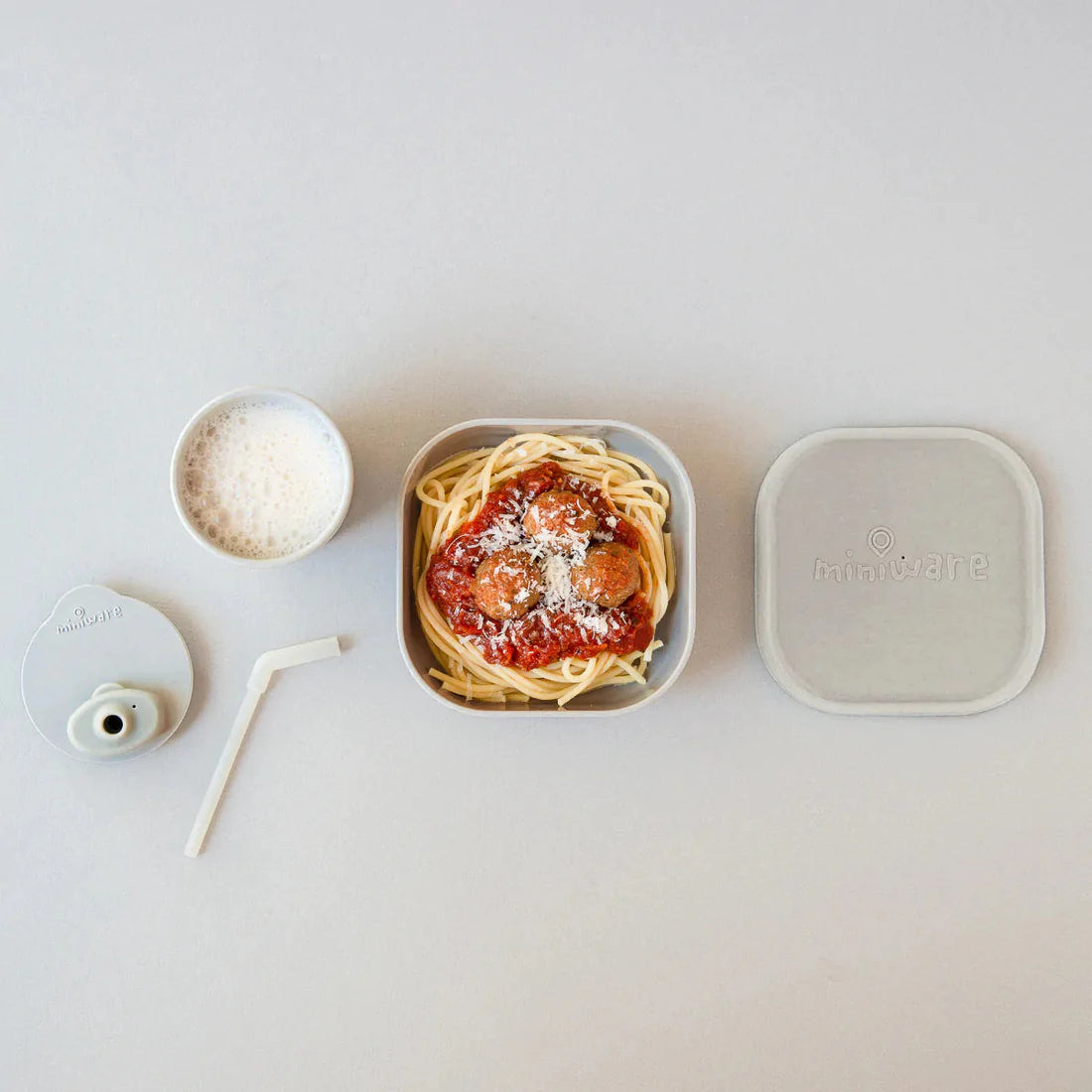 Sip & Snack (Grey) Miniware