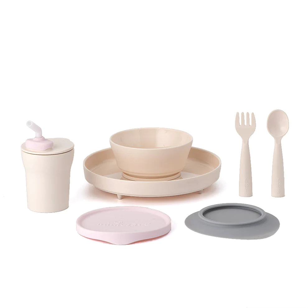 Seti "Little Foodie" (Vanilla/Cotton Candy) Miniware