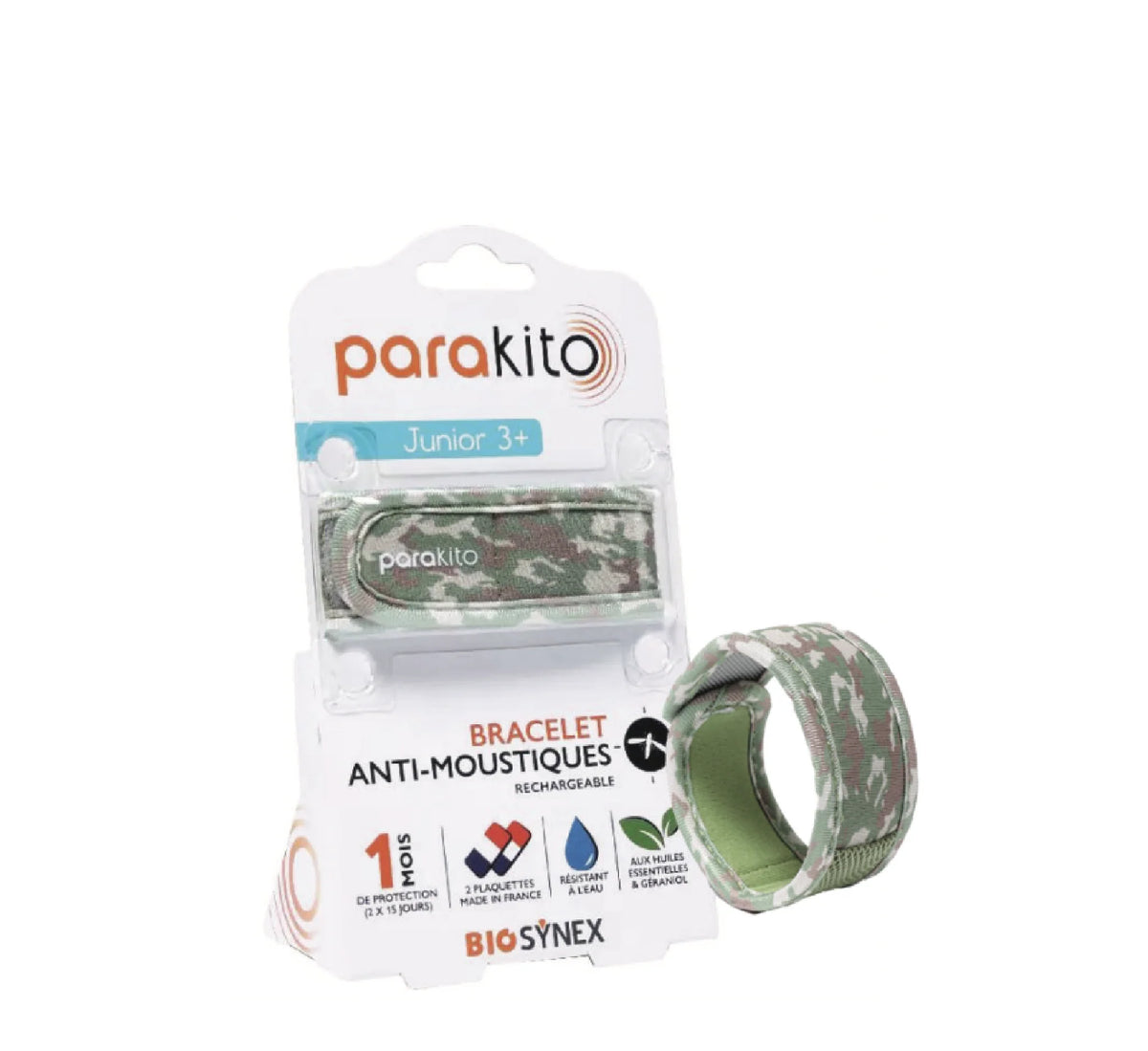 Parakito - Junior Anti-Mosquito Wristband ( byzylyk kunder mushkonjave per femije 3vjec+ )