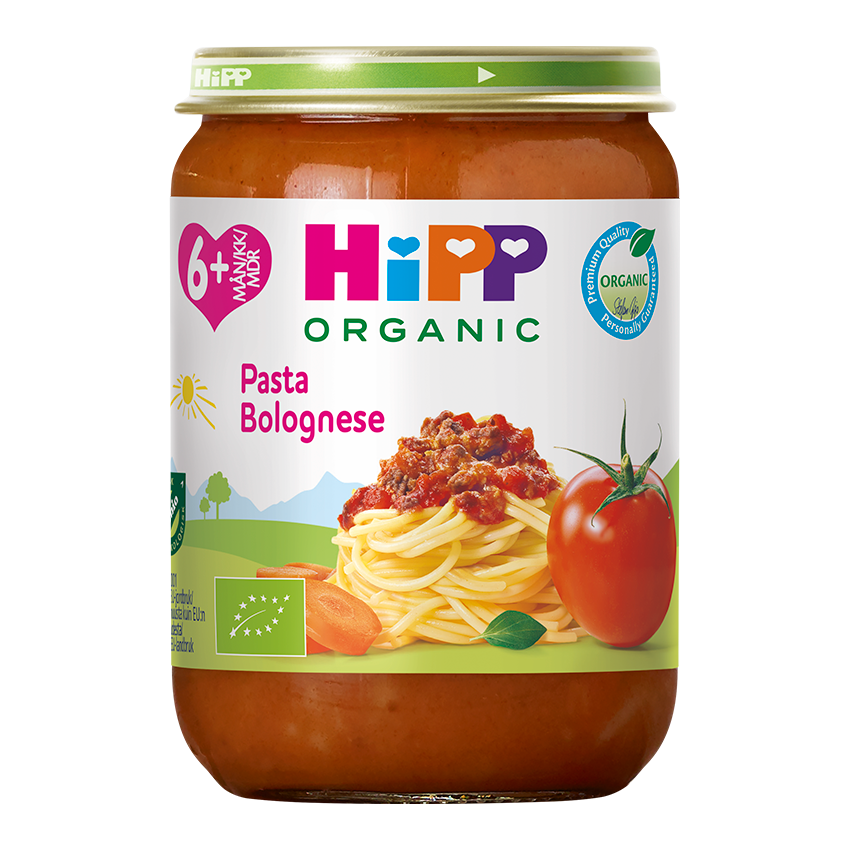Pasta Bolognese | HiPP Ekologisk Barnmat