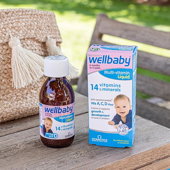 Vitabiotics – Wellbaby shurup multivitaminik