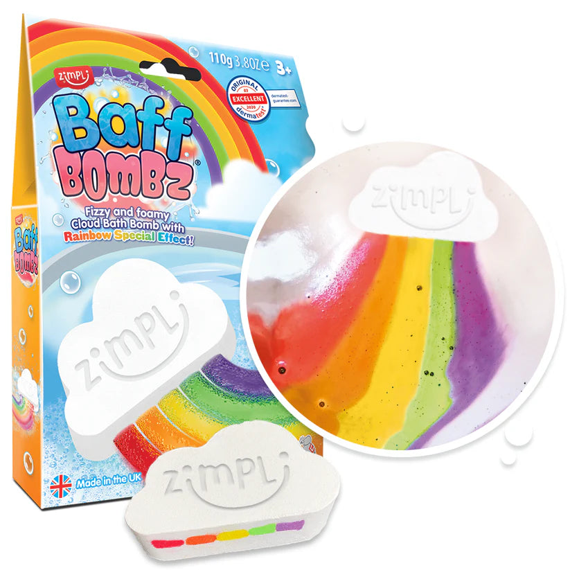 Zimpli - Large Rainbow Special Effect Baff Bombz