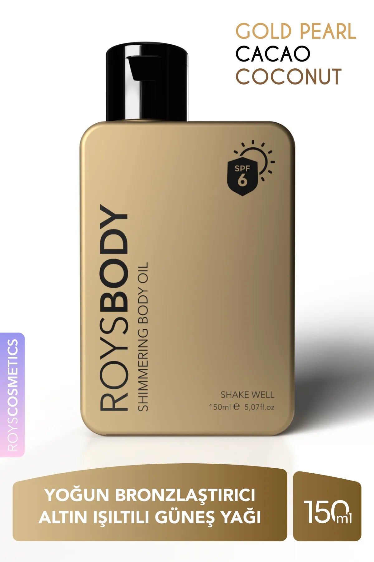 Roys Body - Shimmering Body Oil SPF 6
