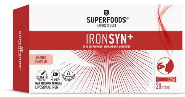 SUPERFOODS IRONSYN+20 STICK