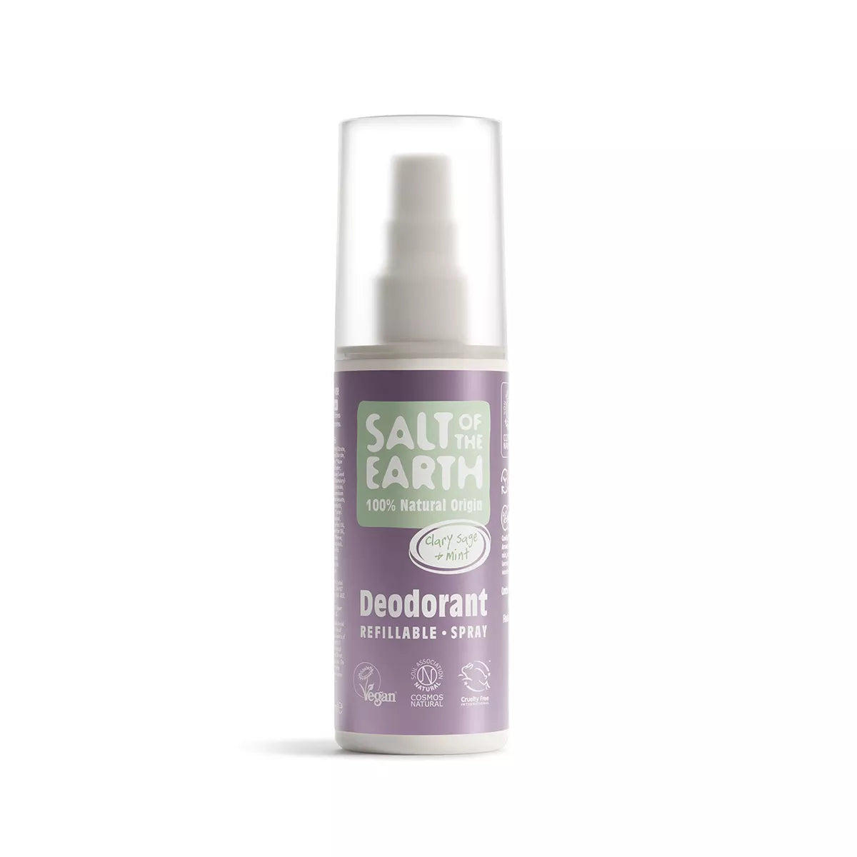 Salt of the Earth Natural Deodorant Spray - Clary Sage & Mint
