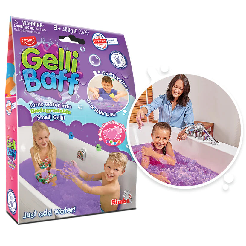 Zimpli - Smelli Gelli Baff Purple Bubblegum
