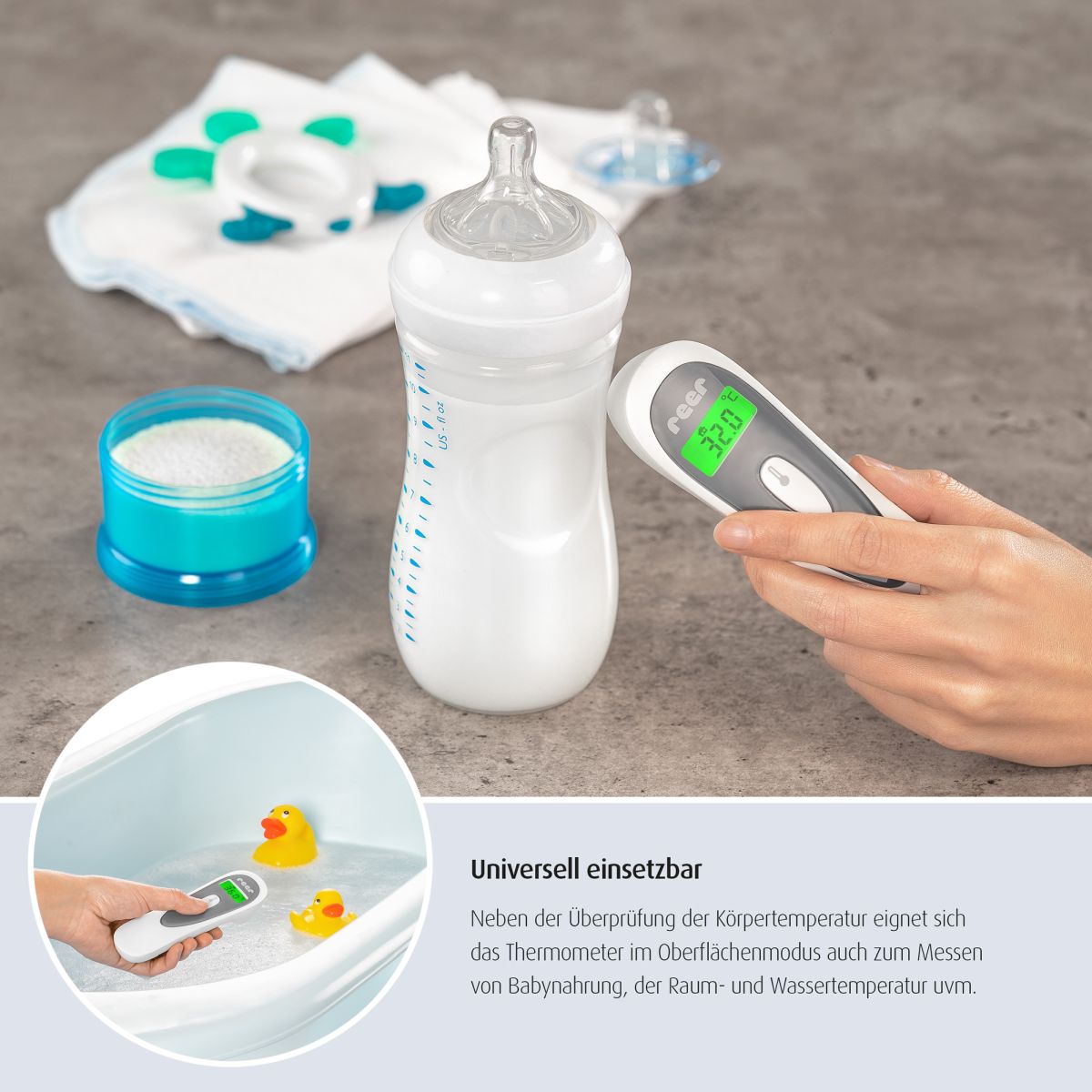Colour SoftTemp 3in1 contactless infrared thermometer