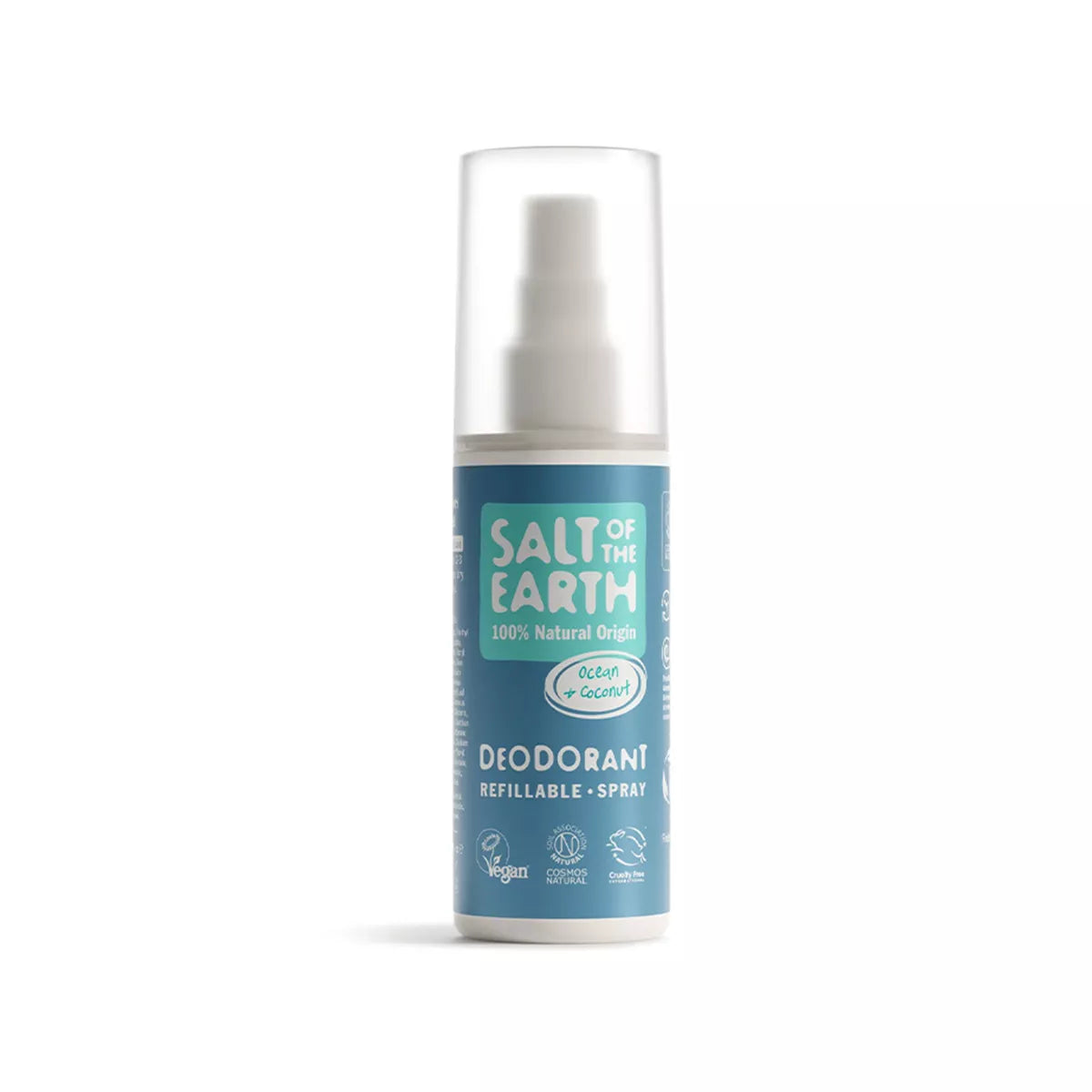 Salt of the Earth Natural Deodorant Spray – Ocean + Coconut