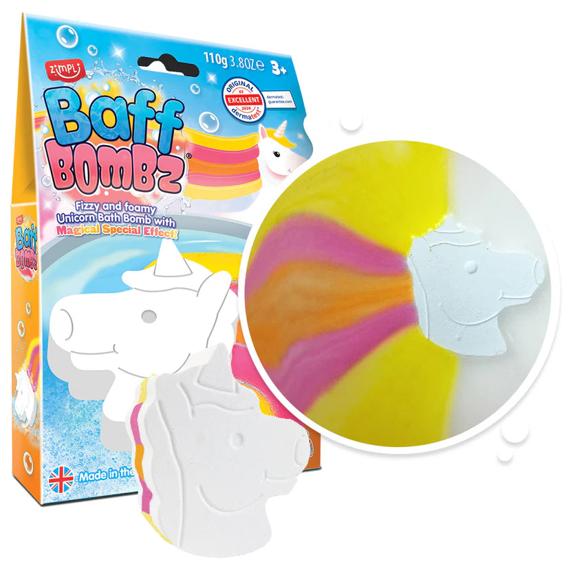 Zimpli - Large Unicorn Special Effect Baff Bombz