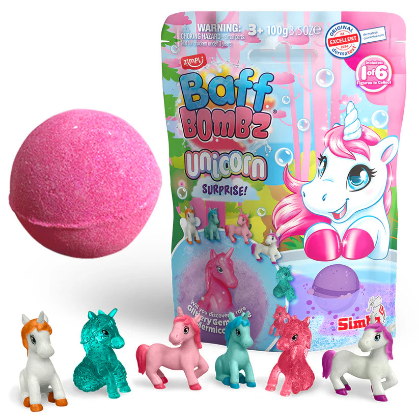 Zimpli - Unicorn Surprise Figure Baff Bombz