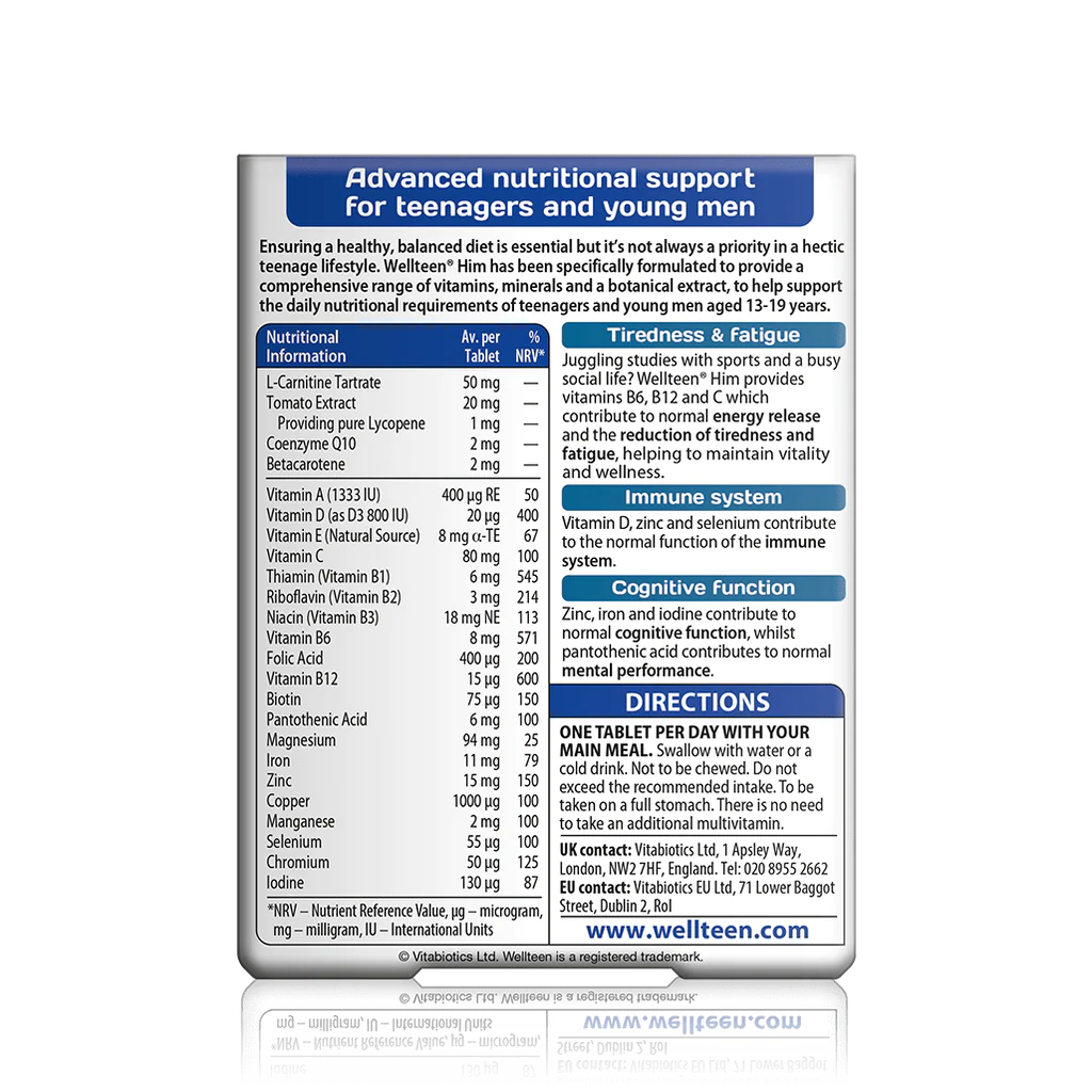 Vitabiotics – Wellteen Him