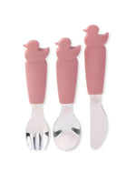 Eco Rascals- Set inox luge - pirun- thike per ushqyerjen e femijeve