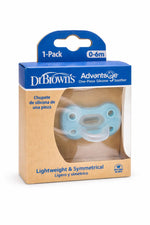 Dr. Brown’s -Advantage One-Piece Silicone Soother 0–6m