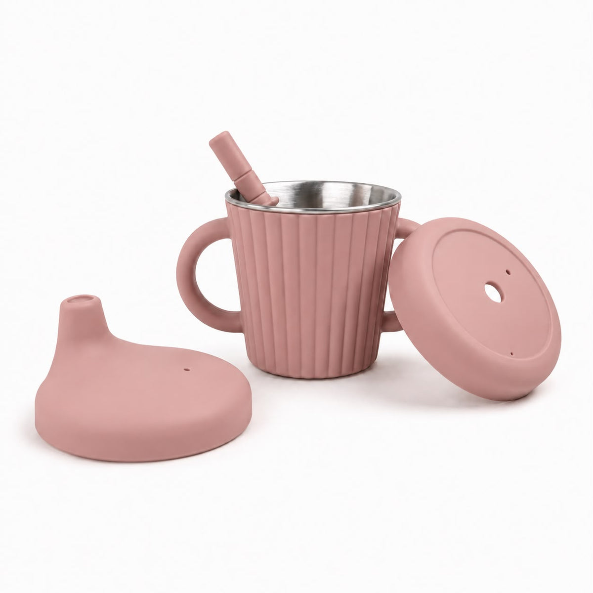 Sweet Kids – Gote 3 ne 1 per femije (silikon + inox)