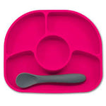 Yümi – Silicone Plate and Spoon Set ( Sete Ushqimi )